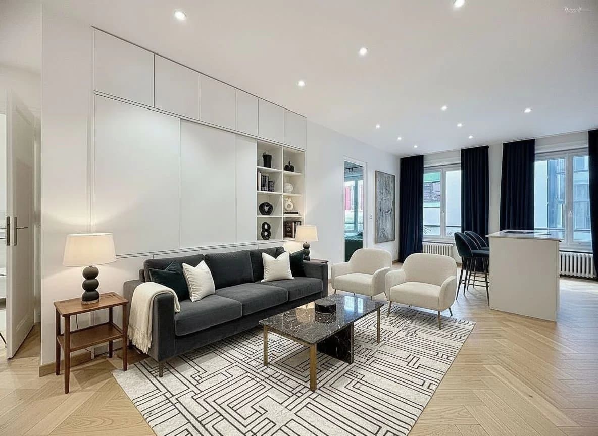 Magnifique appartement 4 pièces entièrement rénové